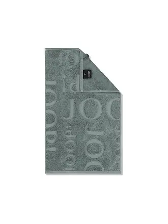 JOOP | Gästetuch 30x50cm STUDIO REPEAT Basalt | dunkelgrün
